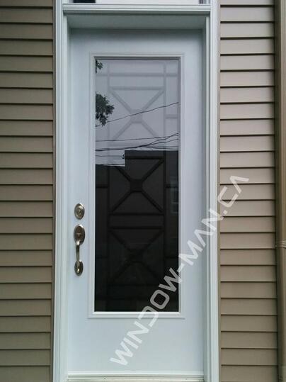 steel entry doors canada single in white with century full wrought iron glass with transom 8-foot